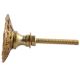 Golden Flower Brass Knob in Umbrella Shape